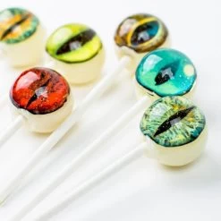 Creature Eyes Lollipops: 6-Piece Gift Pack -Snack Store creature eyes lollipops 6 piece gift pack candy warehouse 4