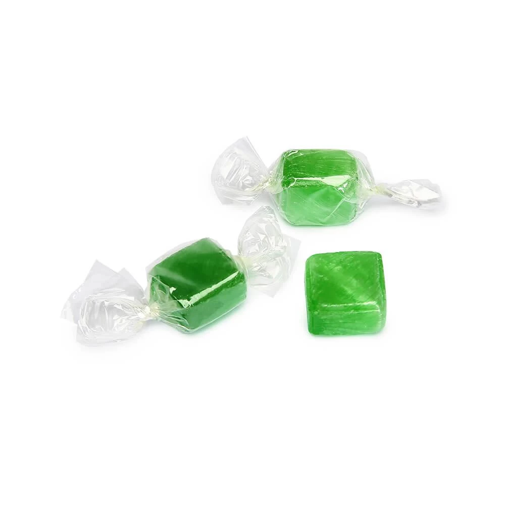 Cubes Hard Candy - Green Apple: 3LB Bag 1 Cubes Hard Candy - Green Apple: 3LB Bag