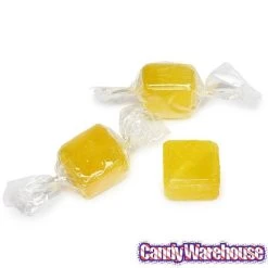 Cubes Hard Candy - Lemon: 3LB Bag -Snack Store cubes hard candy lemon 3lb bag candy warehouse 3