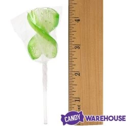 CurlyCutes Petite Crystal Ribbon Pops - Green Lime: 20-Piece Jar 7 CurlyCutes Petite Crystal Ribbon Pops - Green Lime: 20-Piece Jar -Snack Store curlycutes petite crystal ribbon pops green lime 20 piece jar candy warehouse 3