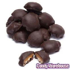 DeMet's Turtles Minis Caramel Nut Cluster Chocolates - Dark Almond: 5-Ounce Bag -Snack Store demet s turtles minis caramel nut cluster chocolates dark almond 5 ounce bag candy warehouse 4