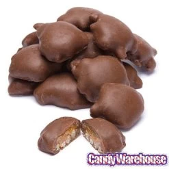 DeMet's Turtles Minis Caramel Nut Cluster Chocolates - Original: 5-Ounce Bag -Snack Store demet s turtles minis caramel nut cluster chocolates original 5 ounce bag candy warehouse 3