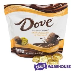 Dove Milk Chocolate Caramel Squares: 28-Piece Bag -Snack Store dove milk chocolate caramel squares 28 piece bag candy warehouse 5