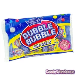 Dubble Bubble Assorted Gumballs Packs: 15-Piece Bag -Snack Store dubble bubble assorted gumballs packs 15 piece bag candy warehouse 5