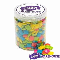 Dubble Bubble Chiclets Chewing Gum Tabs - Tropical Fruit Flavors: 1.5LB Jar -Snack Store dubble bubble chiclets chewing gum tabs tropical fruit flavors 1 5lb jar candy warehouse 3 a1eddee5 6f2c 4755 a78d 28a81e5d44fd