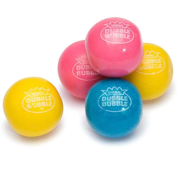 Dubble Bubble Cotton Candy 1-Inch Gumballs: 850-Piece Case 1 Dubble Bubble Cotton Candy 1-Inch Gumballs: 850-Piece Case