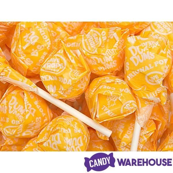 Dum Dums Yellow Party Pops - Cream Soda: 75-Piece Bag 4 Dum Dums Yellow Party Pops - Cream Soda: 75-Piece Bag - Image 4