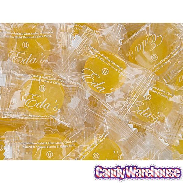 Eda's Sugar Free Hard Candy Drops - Lemon: 2LB Bag 3 Eda's Sugar Free Hard Candy Drops - Lemon: 2LB Bag - Image 3