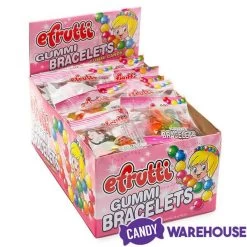 Efrutti Gummy Candy Bracelets: 40-Piece Box -Snack Store efrutti gummy candy bracelets 40 piece box candy warehouse 3