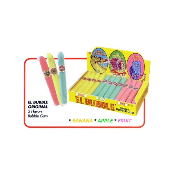 El Bubble Bubble Gum Cigars - Version I: 36-Piece Box 4 El Bubble Bubble Gum Cigars - Version I: 36-Piece Box - Image 4