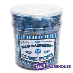 Espeez Cube Pop - Blue Raspberry: 100-Piece Tub -Snack Store espeez cube pop blue raspberry 100 piece tub candy warehouse 3