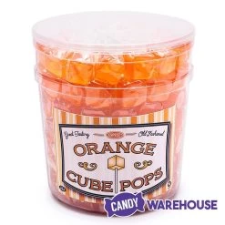 Espeez Cube Pop - Orange: 100-Piece Tub 6 Espeez Cube Pop - Orange: 100-Piece Tub -Snack Store espeez cube pop orange 100 piece tub candy warehouse 3