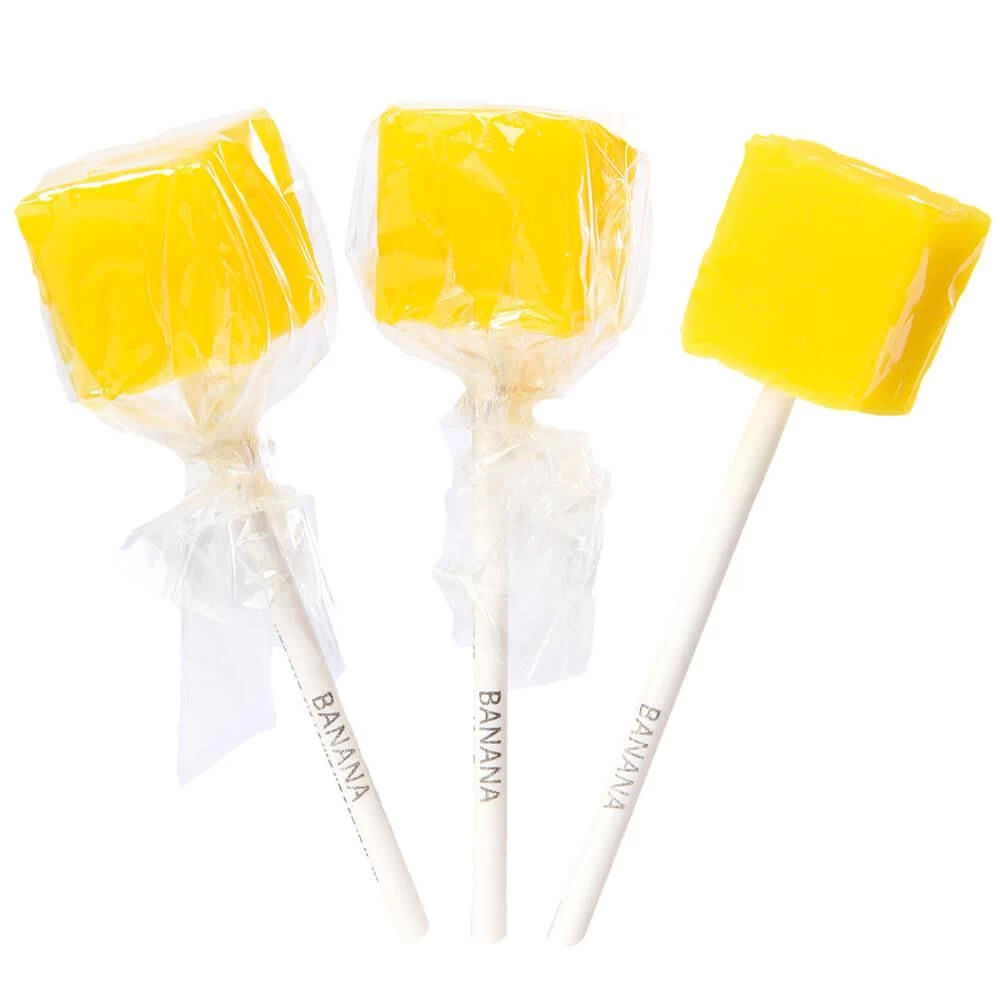 Espeez Cube Pops - Banana: 100-Piece Tub 1 Espeez Cube Pops - Banana: 100-Piece Tub