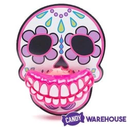 Flix Candy Day Of The Dead Sweet Skull Lip Pops Candy Packs: 12-Piece Display -Snack Store flix candy day of the dead sweet skull lip pops candy packs 12 piece display candy warehouse 7