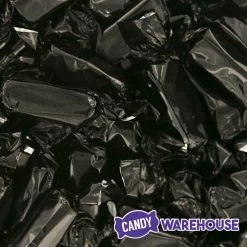 Foiled Caramel Candy - Black: 180-Piece Bag -Snack Store foiled caramel candy black 180 piece bag candy warehouse 3