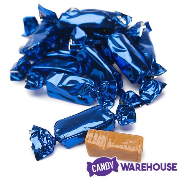 Foiled Caramel Candy - Navy Blue: 180-Piece Bag 5 Foiled Caramel Candy - Navy Blue: 180-Piece Bag - Image 5