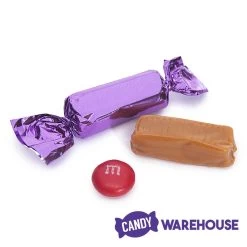 Foiled Caramel Candy - Purple: 180-Piece Bag -Snack Store foiled caramel candy purple 180 piece bag candy warehouse 4