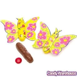 Foiled Chocolate Butterflies: 40-Piece Tub -Snack Store foiled chocolate butterflies 40 piece tub candy warehouse 3