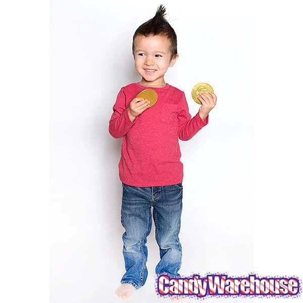 Fort Knox Gold Foiled Milk Chocolate US Dollar Medallions: 30-Piece Box 7 Fort Knox Gold Foiled Milk Chocolate US Dollar Medallions: 30-Piece Box - Image 7