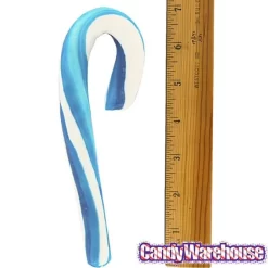 Giant 2-Ounce Blueberry Candy Canes: 12-Piece Box -Snack Store giant 2 ounce blueberry candy canes 12 piece box candy warehouse 3