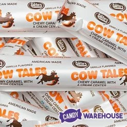 Goetze's Mini Cow Tales Caramel Cream Candy: 3LB Box -Snack Store goetze s mini cow tales caramel cream candy 3lb box candy warehouse 4