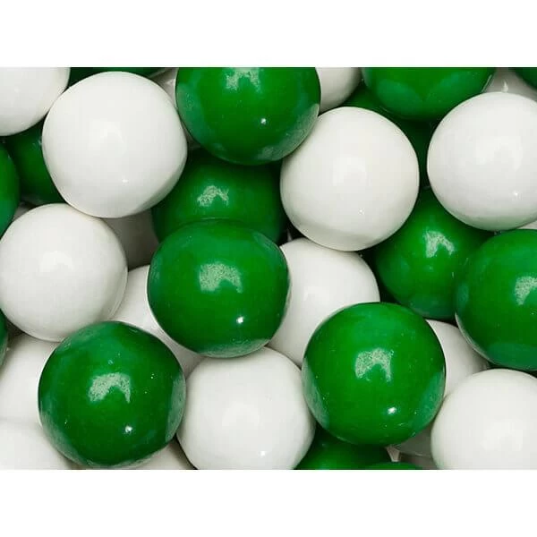 Gumballs Color Combo - Green And White: 4LB Box 1 Gumballs Color Combo - Green And White: 4LB Box