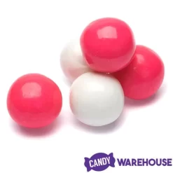 Gumballs Color Combo - Pink And White: 4LB Box -Snack Store gumballs color combo pink and white 4lb box candy warehouse 3