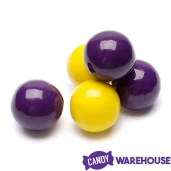 Gumballs Color Combo - Purple And Yellow: 4LB Box 6 Gumballs Color Combo - Purple And Yellow: 4LB Box -Snack Store gumballs color combo purple and yellow 4lb box candy warehouse 3