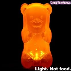 Gummy Bear Night Light - Orange -Snack Store gummy bear night light orange candy warehouse 6