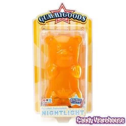 Gummy Bear Night Light - Orange -Snack Store gummy bear night light orange candy warehouse 7