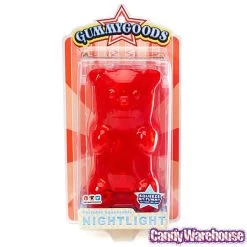 Gummy Bear Night Light - Red 9 Gummy Bear Night Light - Red -Snack Store gummy bear night light red candy warehouse 5
