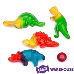 Haribo Gummy Dinosaurs Candy: 100-Piece Jar -Snack Store haribo gummy dinosaurs candy 100 piece jar candy warehouse 4
