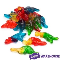 Haribo Gummy Dinosaurs Candy: 100-Piece Jar -Snack Store haribo gummy dinosaurs candy 100 piece jar candy warehouse 5