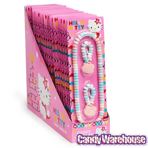 Hello Kitty Candy Jewelry Packs: 24-Piece Display 2 Hello Kitty Candy Jewelry Packs: 24-Piece Display - Image 2