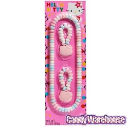 Hello Kitty Candy Jewelry Packs: 24-Piece Display 5 Hello Kitty Candy Jewelry Packs: 24-Piece Display -Snack Store hello kitty candy jewelry packs 24 piece display candy warehouse 3