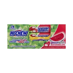 Hi-Chew Fruit Chews 10-Piece Candy Packs - Watermelon: 15-Piece Box -Snack Store hi chew fruit chews 10 piece candy packs watermelon 15 piece box candy warehouse 3
