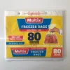 Multix Freezer Bags - 80 Medium