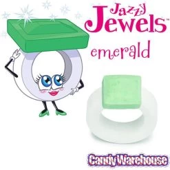 Jazzy Jewels Candy Rings: 30-Piece Bag -Snack Store jazzy jewels candy rings 30 piece bag candy warehouse 4