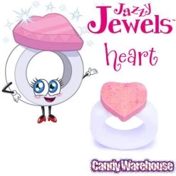 Jazzy Jewels Candy Rings: 30-Piece Bag -Snack Store jazzy jewels candy rings 30 piece bag candy warehouse 6