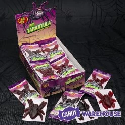 Jelly Belly Big Gummy Tarantula Spiders Candy Packs: 24-Piece Box -Snack Store jelly belly big gummy tarantula spiders candy packs 24 piece box candy warehouse 4 6600fdc9 44da 4e69 b1a8 58721f579a14