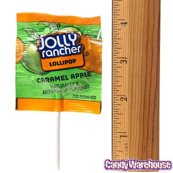Jolly Rancher Caramel Apple Lollipops: 18-Piece Bag 3 Jolly Rancher Caramel Apple Lollipops: 18-Piece Bag - Image 3
