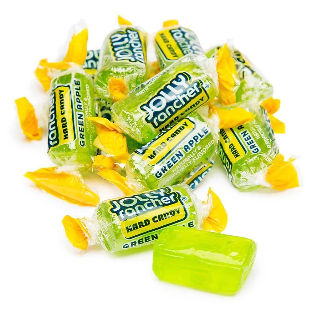 Jolly Rancher Hard Candy - Green Apple: 160-Piece Box 1 Jolly Rancher Hard Candy - Green Apple: 160-Piece Box