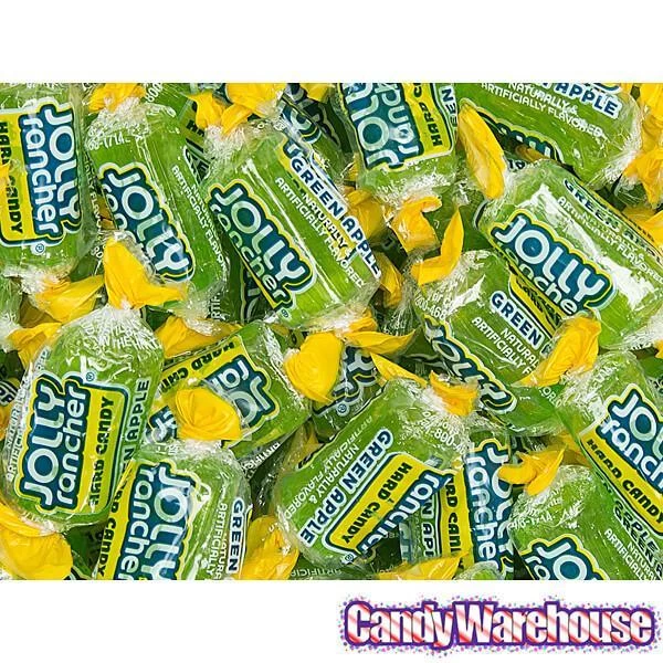 Jolly Rancher Hard Candy - Green Apple: 160-Piece Box 4 Jolly Rancher Hard Candy - Green Apple: 160-Piece Box - Image 4