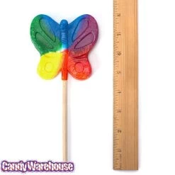 Jumbo 2.5-Ounce Butterfly Lollipops - Primary Colors: 16-Piece Box 5 Jumbo 2.5-Ounce Butterfly Lollipops - Primary Colors: 16-Piece Box -Snack Store jumbo 2 5 ounce butterfly lollipops primary colors 16 piece box candy warehouse 3 81553f33 b988 4f7e ab55 ce8af50de103