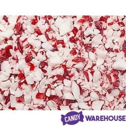 King Leo Crushed Peppermint Candy Cane Bits: 1LB Jar -Snack Store king leo crushed peppermint candy cane bits 1lb jar candy warehouse 5