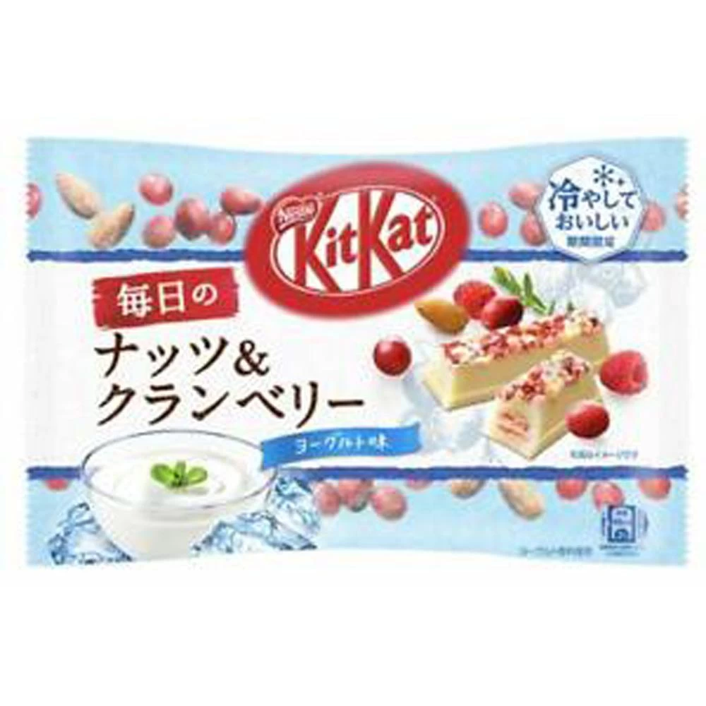 Kit Kat Snack Size Packs - Nuts & Cranberry Yogurt: 12-Piece Bag 1 Kit Kat Snack Size Packs - Nuts & Cranberry Yogurt: 12-Piece Bag