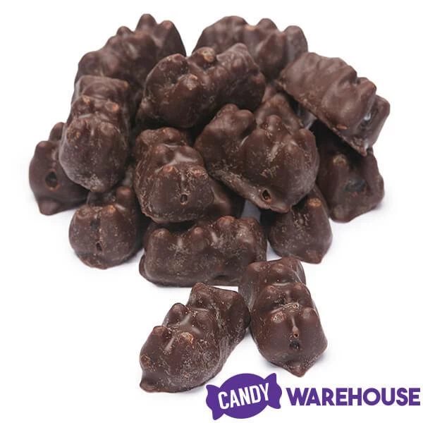 Koppers Dark Chocolate Covered Gummi Bears: 1LB Jar 4 Koppers Dark Chocolate Covered Gummi Bears: 1LB Jar - Image 4