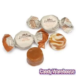 Lancaster Soft Cremes - Caramel And Vanilla - Caramel Candy Packs: 2-Piece Gift Box -Snack Store lancaster soft cremes caramel and vanilla caramel candy packs 2 piece gift box candy warehouse 5 902be9f0 7b30 4eb5 a93c 948630d463f2