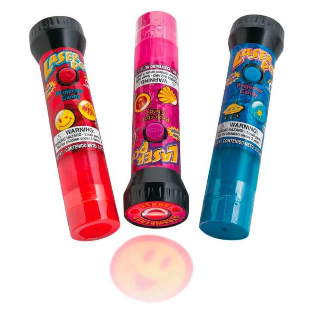 Laser Pop Light Projector Suckers: 12-Piece Box 1 Laser Pop Light Projector Suckers: 12-Piece Box