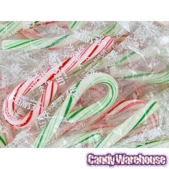 LifeSavers Wint-O-Green And Pep-O-Mint Mini Candy Canes: 40-Piece Box -Snack Store lifesavers wint o green and pep o mint mini candy canes 40 piece box candy warehouse 4
